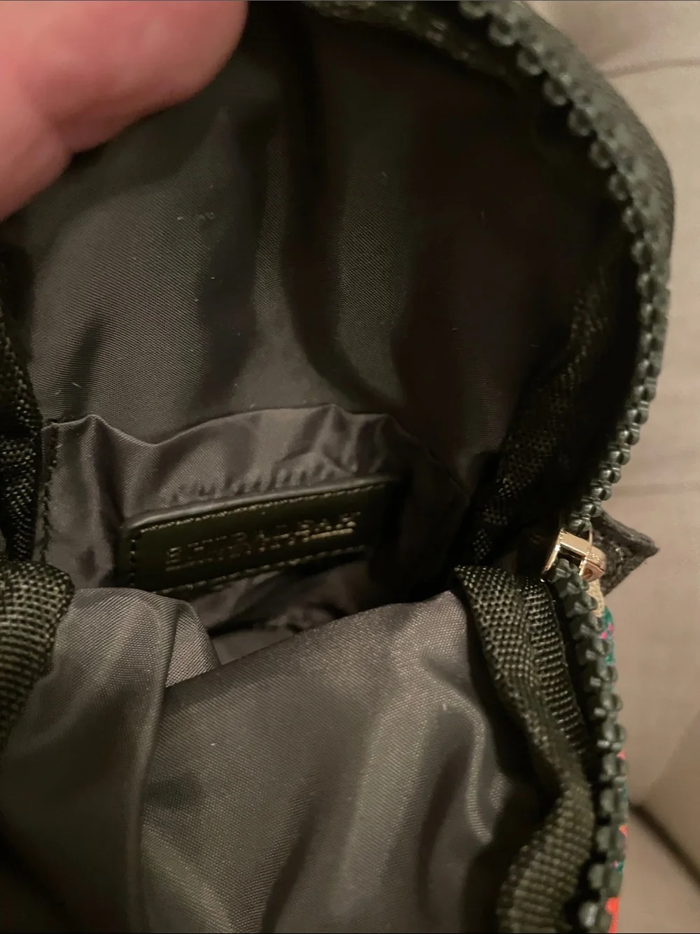 Shiraleah Olive Quilted Water Bottle Fanny Pack Phone Pouch